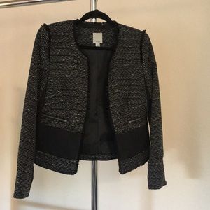 Halogen tweed Chanel style jacket